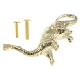 thumbnail image 5 of Dinosaur Dresser Knobs Drawer Knobs Dinosaurs Print Drawer Pulls Kitchen Cabinet Knobs For Boys Girls Kids Pull Handle For Nursery Closet Cabinet Furniture Knobs Golden, 5 of 8
