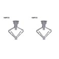 thumbnail image 4 of Riwesomey Kit de anclaje para paneles de yeso de expansión de 100 Uds. Con tornillos, pared autoperforante para el hogar, perforada especial para placa de Type3 NO3 Riwesomey  CBP437068, 4 of 6