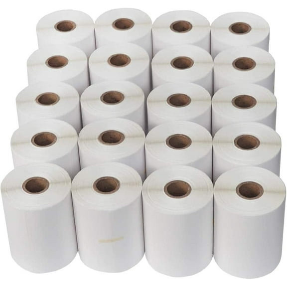 Yens 4x6 Direct Thermal Shipping Labels, 20 Rolls with 250 Labels/Roll, 1'' Core, Compatible Zebra 2844 ZP-450 ZP-500 ZP-505