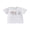 White, variant on BemeyourBBs Toddler Baby Girl Back to School T-Shirts Kindergarten Shirt Outfits 3 4 5 6 7 Years Letter Print Short Sleeve Shirts Summer Casual Pullover Tee Shirts Tops
