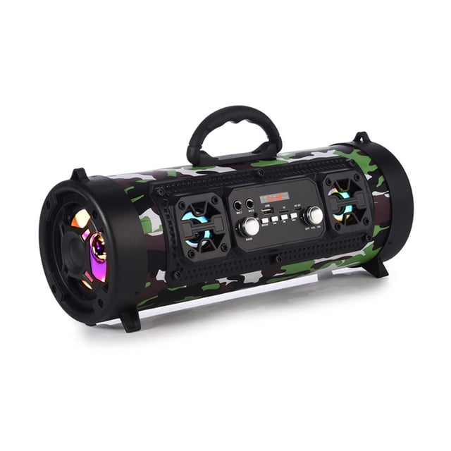 16W Portable Column Bluetooth Speaker Move KTV 3D Sound System Sound Bar Subwoofer Music Wireless Speaker Radio USB ,High Sound