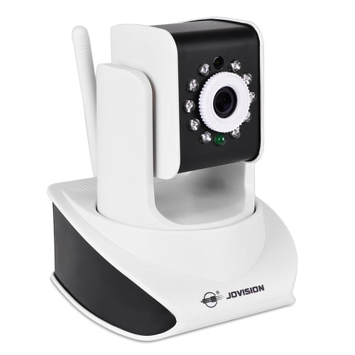 Jovision Jvs H411 7p Pan Tilt Wi Fi Ip Camera W 10 Ir Leds 2 Way Audio Microsd Card Slot Ios Android Support Walmart Com Walmart Com