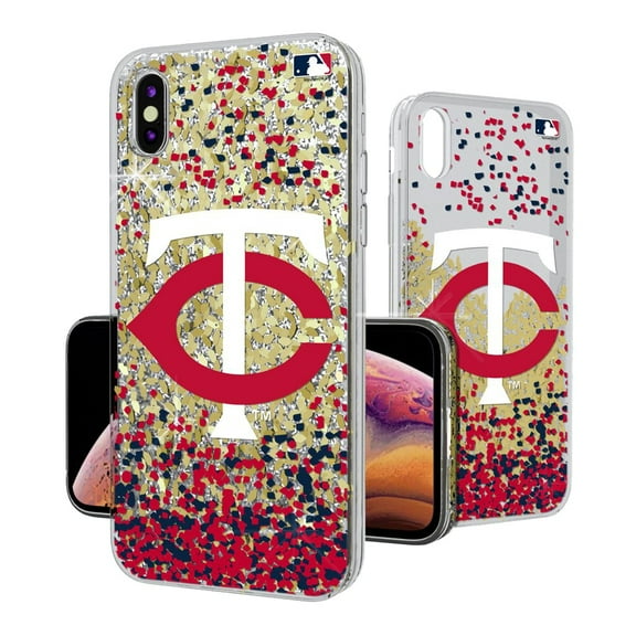 Minnesota Twins Glitter Confetti iPhone Case