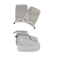 thumbnail image 1 of 2 Guantes de para Manos Y Pies Que Mantienen Calientes Las Herramientas de Uñas Gris shamjiam Manoplas de cera de parafina, 1 of 9