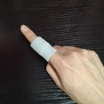 thumbnail image 2 of 10Pcs Nylon Knuckles Sleeve Thumb Protection Sheath for Sports Breathable Braces, Skin Color, 2 of 7