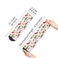 thumbnail image 4 of Fuzoiu Gnomes Merry Christmas Print Adult Socks, Crew Moisture-wicking Socks, Unisex Cushion Crew Socks,Casual Sports Ankle Socks, 4 of 7