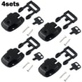 thumbnail image 4 of Riwesomey 4 pack/lote Spa Clips para cubierta de bañera de hidromasaje Juego de 4 Clips para cubierta de piscina de larga duración y Artesanía, 4 of 6