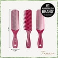 thumbnail image 4 of Conair x Tamera Mowry Housley Detangle Curly Hair Brush, Pink, 4 of 7