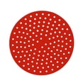thumbnail image 3 of Doublure de Friteuse à Air Chaud Réutilisable en Silicone, Doublure de Friteuse à Air Réutilisable, Panier de Friteuse à Air Antiadhésif, Tapis Rond Antiadhésif pour Accessoire de Cuisine, 8 Pouces, Rouge, 3 of 9