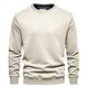 thumbnail image 1 of AIOPESON, ropa de calle, sudadera de algodón para hombre, sudadera informal de manga larga de Color sólido para primavera, ropa clásica de calidad para hombre AIOPESON sudadera con capucha de algodón, 1 of 6