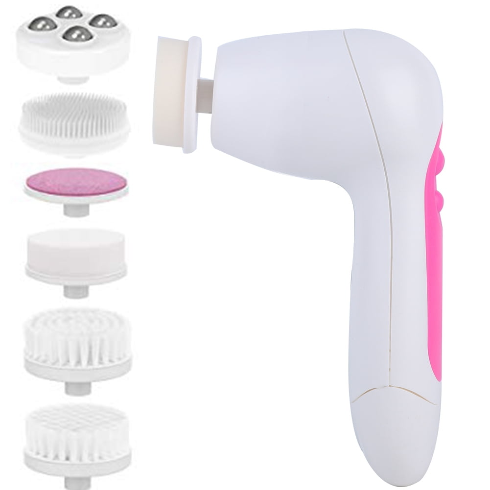 Qiilu 5 in 1 Multifunctional Electric Face Cleansing Instrument Pore
