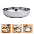 thumbnail image 3 of Tazón de frutas para el hogar, tazón de comida multifunción, tazón para servir conveniente, accesorio para el hogar Homemaxs 14656384-MX, 3 of 7