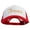 White Red, variant on Mid States Texas Embroidered Big Size Big Foam Mesh Truck Cap - Royal XL-3XL
