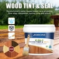 thumbnail image 2 of 1 Gallon Commercial Grade Wood Stain and Sealant | UV Resistant, Waterproof | for Decks, Fences, Furniture, Floors & Roofs | Extreme Weather Protection, Long-Lasting Finish, 2 of 9