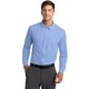 thumbnail image 1 of Port Authority Dimension Camisa de vestir de punto M Camisa de vestir azul Autoridad Portuaria K570, 1 of 1