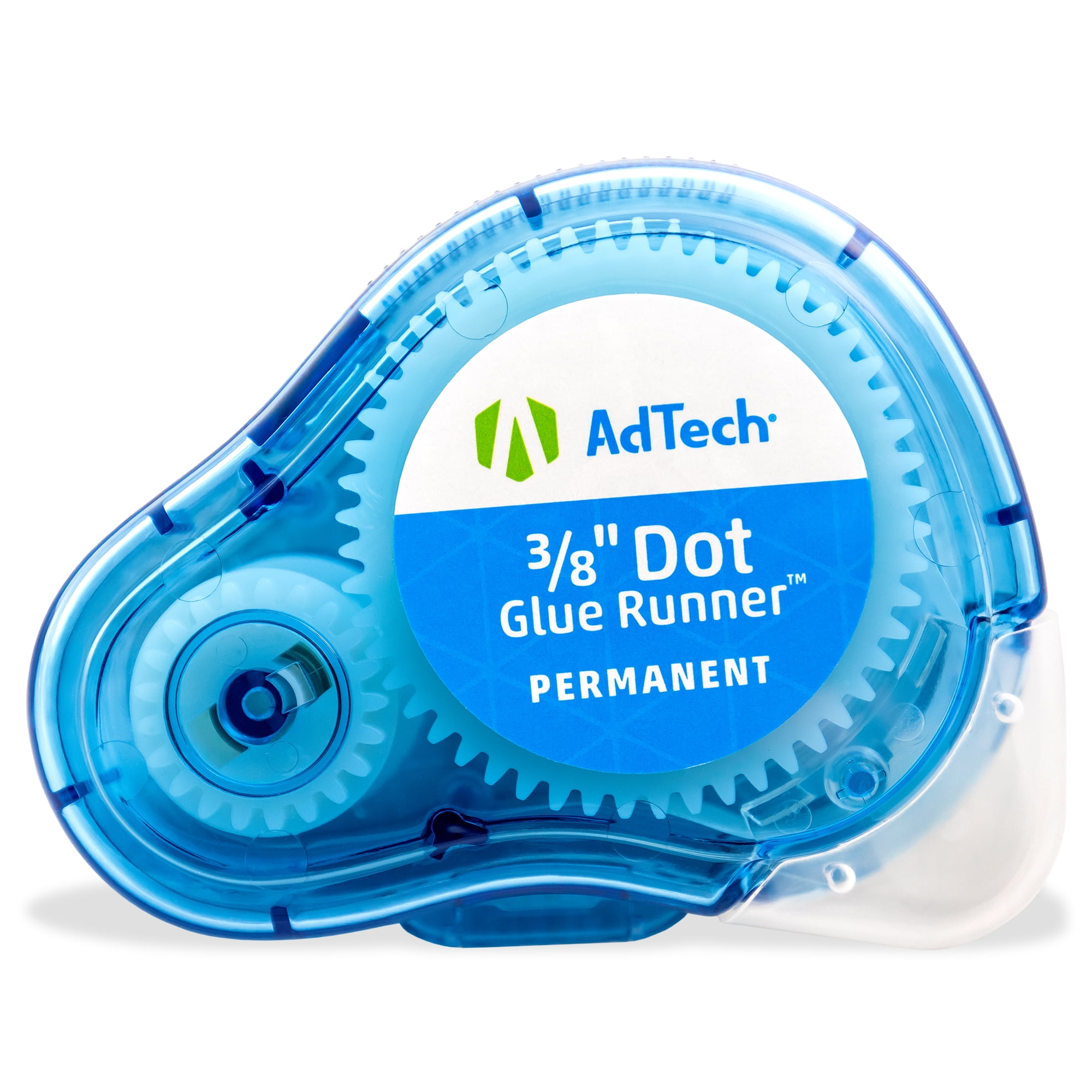Ad-Tech Permanent Glue Dots 3/Pkg-Clear .375"