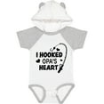 thumbnail image 3 of Inktastic I Hooked Opa's Heart with Fishing Rod Boys or Girls Baby Bodysuit, 3 of 5