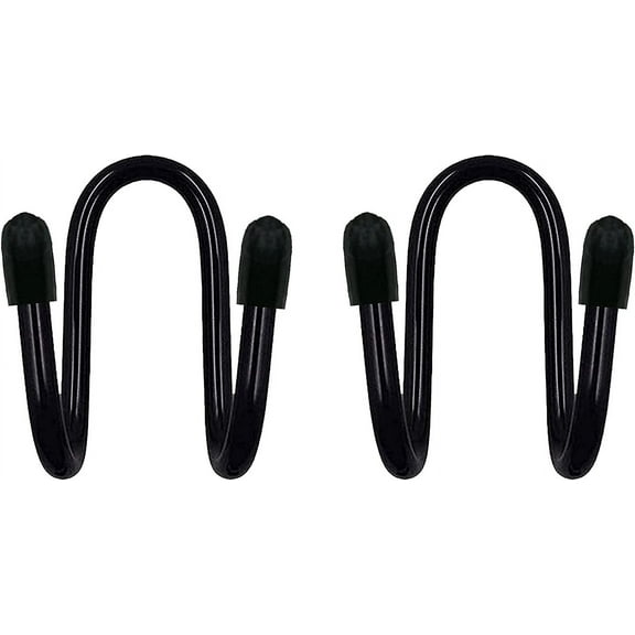 Cowboy Hat Holder Rack, Hat Holder Rack for Trunks Cars SUV, - Flexible Over The Car Seat Hat Hanger Hook - Keep Hat Shape - for Coats, Caps, Bag, Safety Helmet — 2 Pack - No Hat