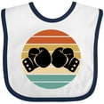 thumbnail image 3 of Inktastic Kickboxing Boxing Gloves Boys or Girls Baby Bib, 3 of 4