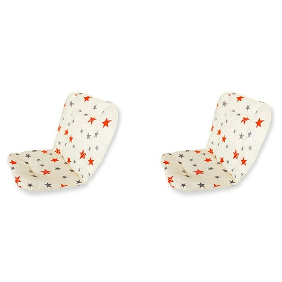 NEW 2X Baby Stroller Seat Pad Universal High Chair Cushion Liner Mat Cotton Soft Feeding Cover