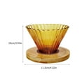 thumbnail image 2 of LOLIPPYY Coffee Dripper Coffee Accessories Glass for Coffee Lovers 1 Set, 2 of 8