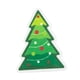 thumbnail image 2 of Esponja de limpieza de uso general con estampado de dibujos animados árbol de Navidad, 2 of 8