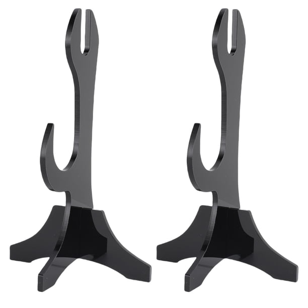 Soporte De Pantalla De Espada Samurai, Soporte Acrílico De Espada De Base Estable De Dos Capas Para Mostrar Espadas Cortas Y Espadas Samurai