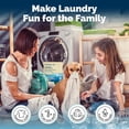 thumbnail image 2 of STEAM AND GO 3-in-1 Ultra Concentrated Dissolvable Laundry Detergent Sheets, Unscented, 30 Count, 2 of 8