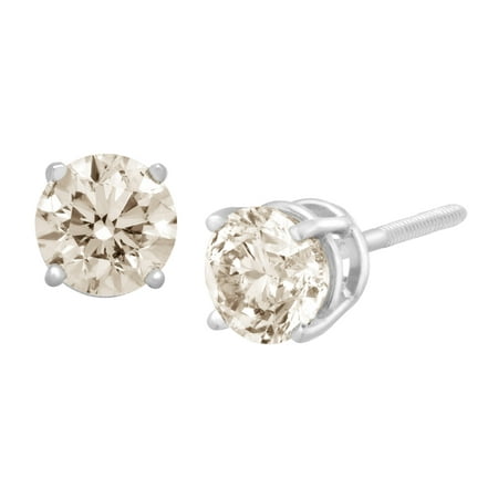 1 1/2 ct Diamond Stud Earrings in 14kt White Gold
