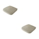 thumbnail image 2 of Billuyoard Cool Ice Pad Seat Mat Cojín para silla Accesorios para el hogar Exquisita sala de estar Interior Poliéster Suministros para el hogar Gris 2piezas, 2 of 6