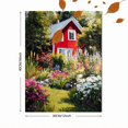 thumbnail image 3 of Country House Garden Canvas Print Wall Art for Living Room Bedroom Kitchen Dining Room Bathroom Office Hallway Entryway Decor, 3 of 8