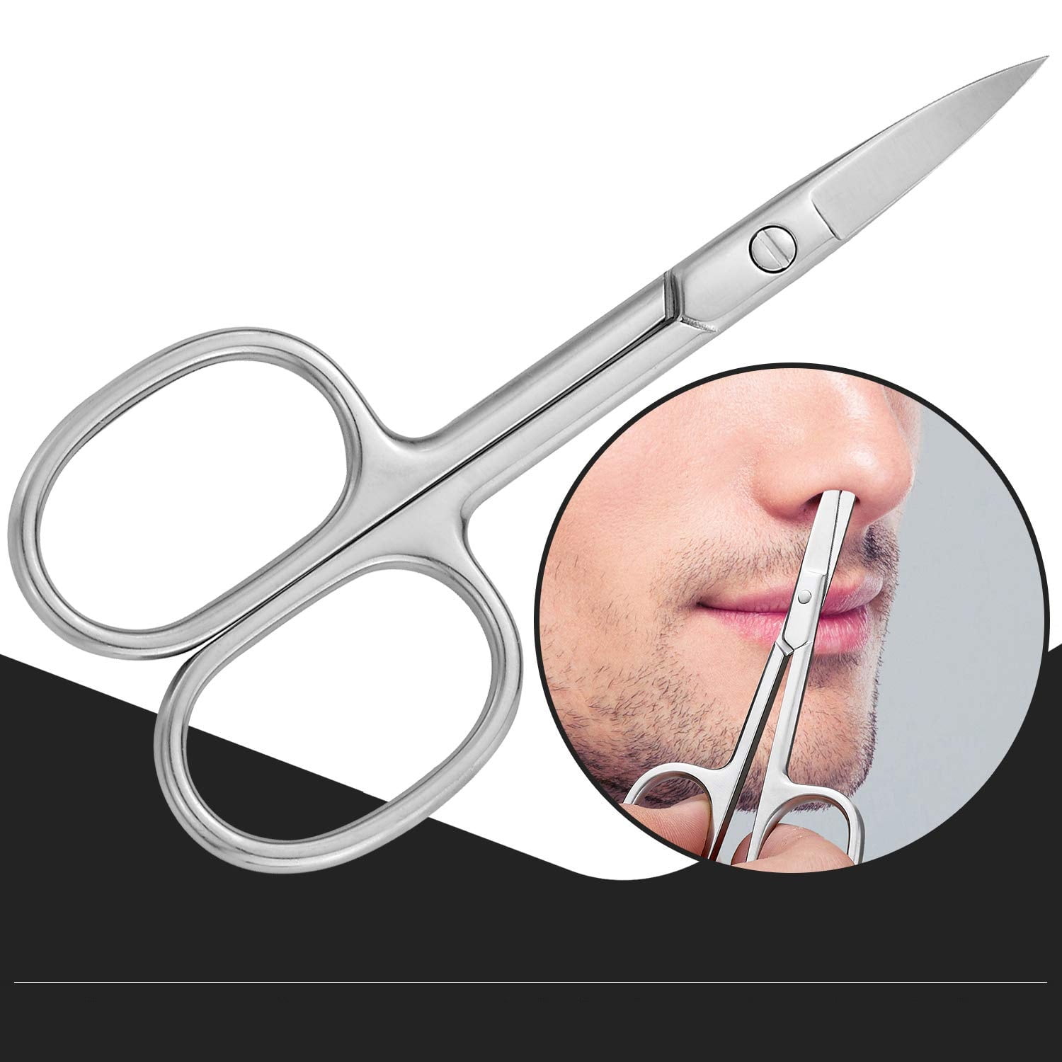 mustache trimmer scissors