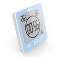 thumbnail image 1 of BALDR LCD Waterproof Shower Clock, Blue, 1 of 4