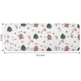thumbnail image 7 of White Christmas Gingerbread Man Pattern Kitchen Rug Mat,Kitchen Runner Rugs Non Skid Washable,Decorative Kitchen Floor Mats for Kitchen,Sink,Laundry,17"x47.2", 7 of 7