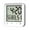 White, variant on Bathroom Timer Clock Shower Clock,Waterproof for Water Sprays Bathroom Clocks Wall Mount,Displays Time,Temperature Date