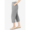 thumbnail image 3 of Woman Within Plus Size 7-Day Knit Capri, 3 of 6