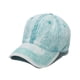 thumbnail image 4 of Gorra de béisbol personalizada denim lavado color sólido gorra con visera placa de luz gradiente retro gorra de béisbol 56cm-60cm rosa oso de fresa Electrónica, 4 of 6