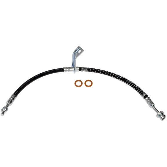Dorman H622376 Front Driver Side Brake Hydraulic Hose for Specific Kia Models Fits select: 2013-2019 KIA FORTE