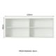 thumbnail image 3 of Alacena Madesa 2 Puertas Corredizas de Vidrio Glamy Lux Reims Blanco, 3 of 4