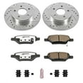 thumbnail image 3 of PowerStop Rear Z26 Street Warrior Carbon-Fiber Ceramic Brake Pad and Drilled and Slotted Rotor Kit Fits: CHEVROLET PONTIAC SATURN Select Models K1616-26, 3 of 9