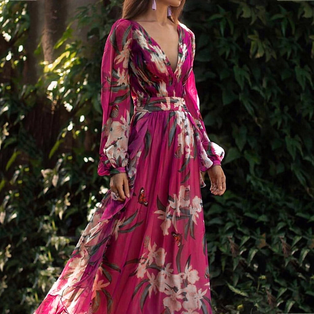 Fashion Bohemian Floral Printed 