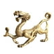 thumbnail image 3 of Adornos de estatua de latón Feng Shui, regalo de inauguración de la casa en miniatura, escultura china Dragón azul, 3 of 9