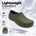 thumbnail image 4 of Chef Shoes for Men Women Slip On Garden Clogs EVA Non-Slip Kitchen Outdoor Yard Work Oil & Water Resistant, 4 of 6