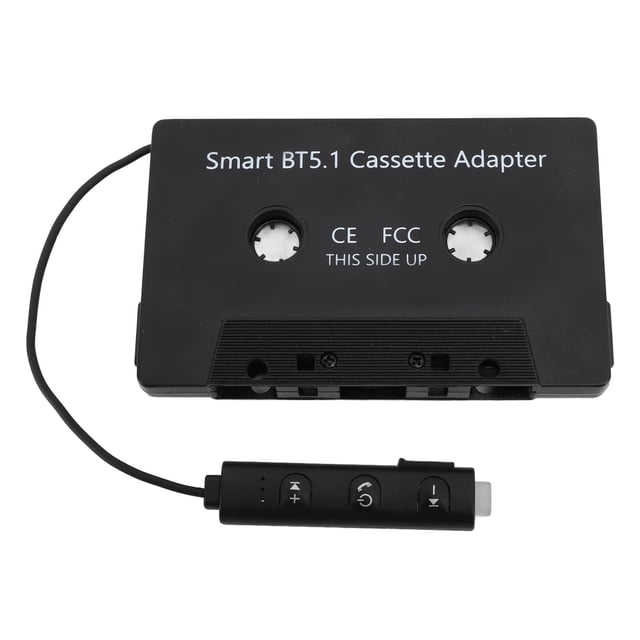 Adaptador de Casete ANGGREK Receptor de Casete Inalámbrico Compacto DC5V