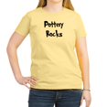 thumbnail image 1 of CafePress - Pottery Rocks Women's Pink T Shirt - Women's Classic T-Shirt, 1 of 1