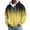 AD04-Fluorescence Yellow, variant on Waffle Knit Hoodies For Men Full Zip Hooded Cardigan With Pocket Lightweight Loose Fit Gradient Coats Athletic Jackets Green L