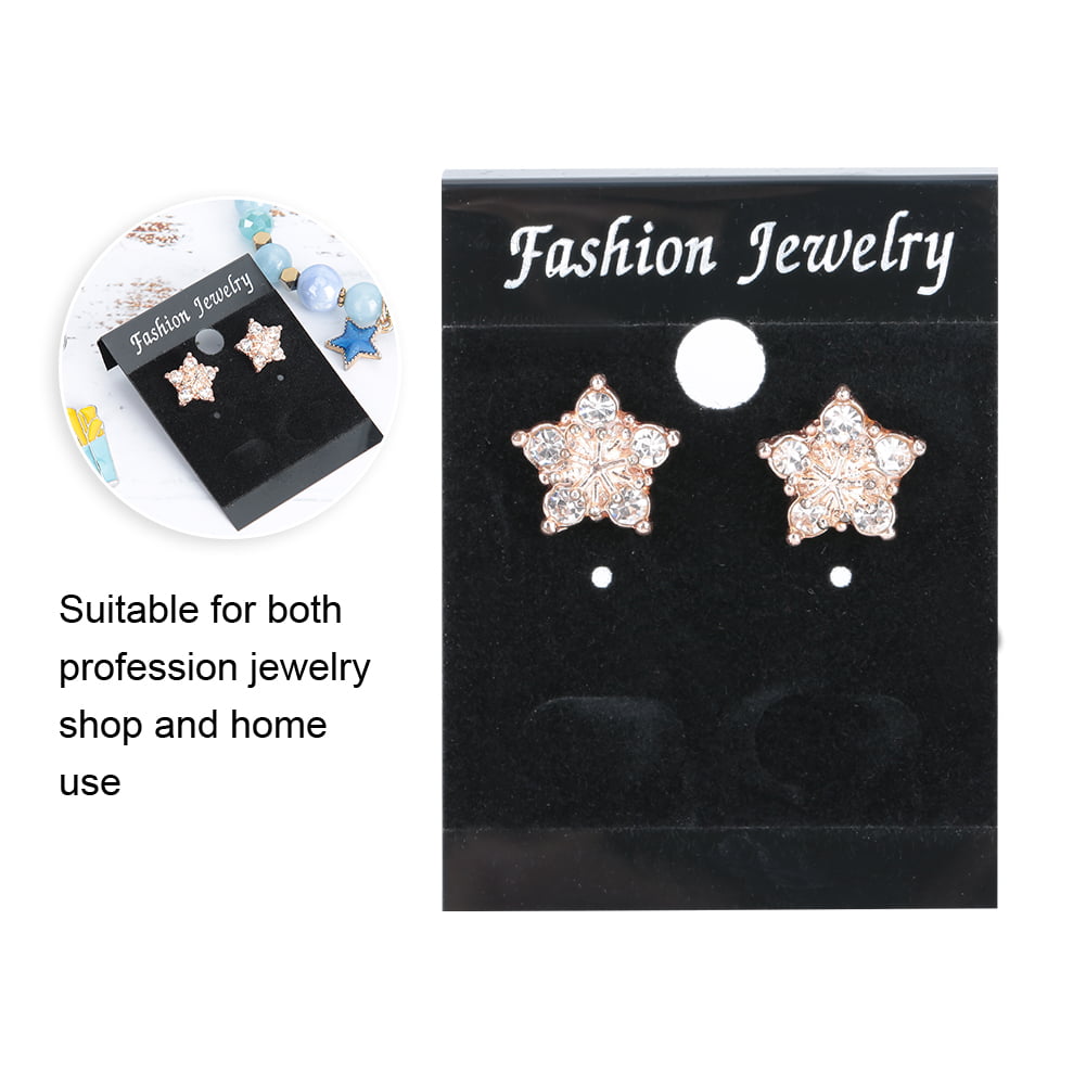 3.8 x 5cm DIY Handcrsfts Jewelry Earrings Ear Studs Hanging Display Holder Cards 