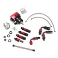 thumbnail image 1 of Régulateur de Pression de Carburant Universel Réglable avec Tuyau de Carburant Jauge+an6+kit de Raccords, 1 of 6