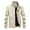 White, variant on XMMSWDLA Mens Plus Top Autumn Pure Color Stand Collar Imitation Leather Jacket Coat