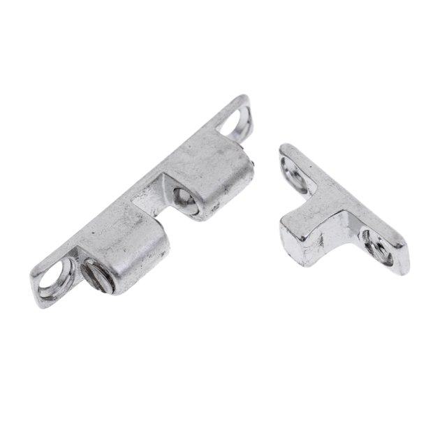 2 Piezas de material acero Inoxidable Para Armario Puerta De De Captura De Puerta Doorstop Puerta Titular 42 Mm perfecl Captura de doble rodillo de bola